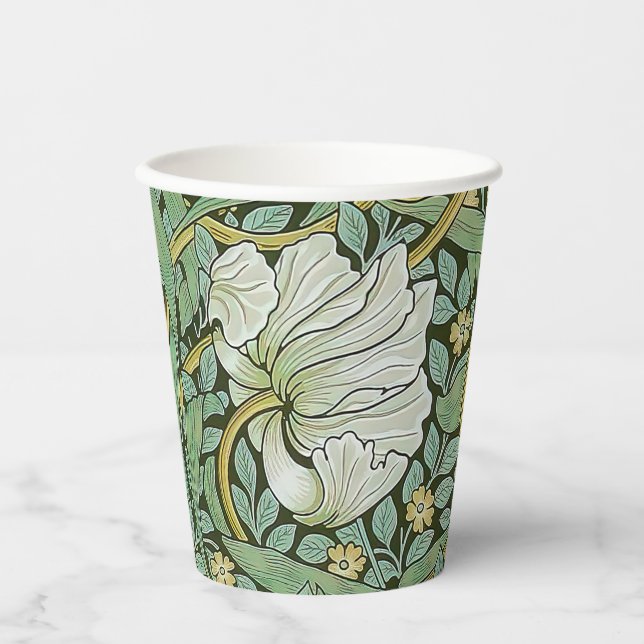 Vasos De Papel William Morris - Pimpernel (Anverso)