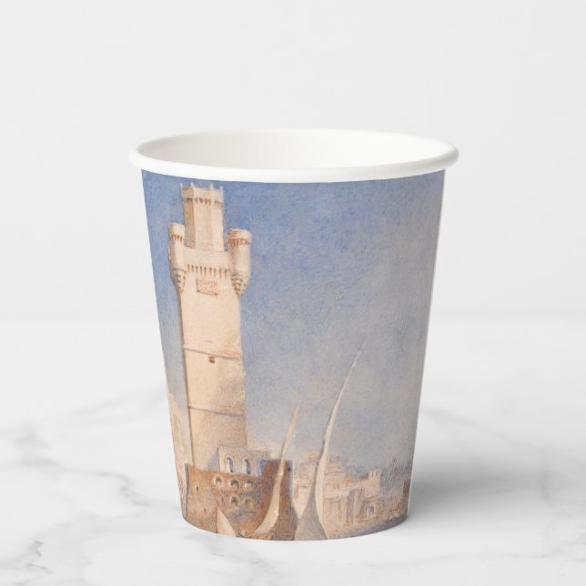 Vasos De Papel William Turner Rhodes (Reverso )