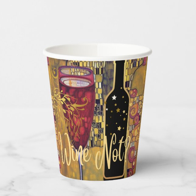 Vasos De Papel Wine Lover (Izquierda)