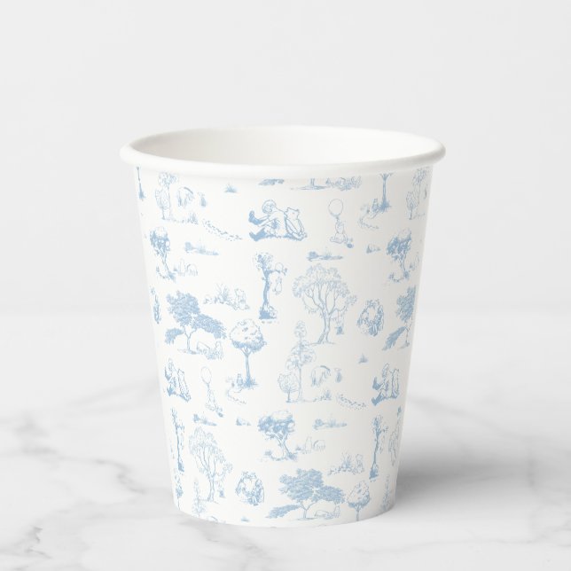 Vasos De Papel Winnie the Pooh (Anverso)