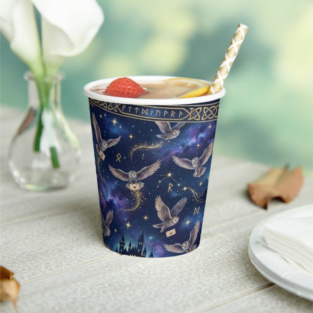 Vasos De Papel Wizards & Witches Birthday Party Magical (in situ)