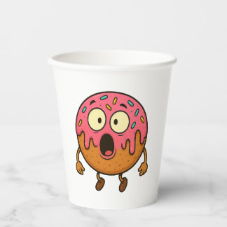 Vasos De Papel Wow Donut