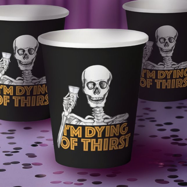 Vasos De Papel "Ya estás muerto". (Subido por el creador)