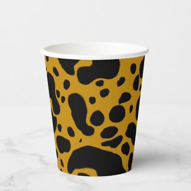 Vasos De Papel Yellow Poison Dart Frog (Anverso)