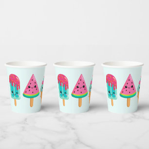 Vasos De Papel Yummy Ice Cream Triam Summer Vibe