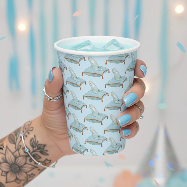 Vasos De Papel Zapatilla de Cristal (Subido por el creador)
