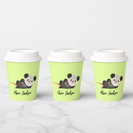 Vasos De Papel Zarigüeya Personalizada