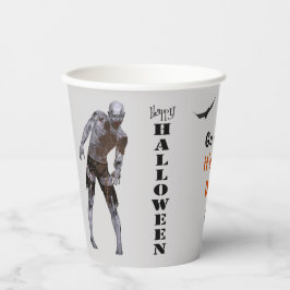 Vasos De Papel Zombie espeluznante solamente una fiesta de bebida