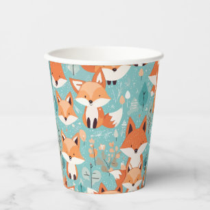 Vasos De Papel Zorro