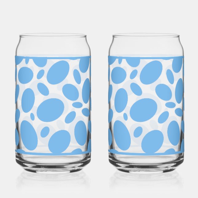Vasos de Puntos Azules (Anverso)