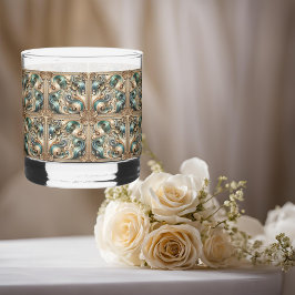 Vasos de rocas impresas formales Pearl Coast Elega