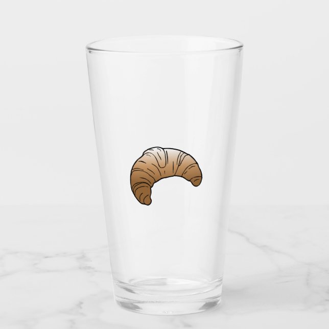 Vasos de vidrio Croissant (Anverso)