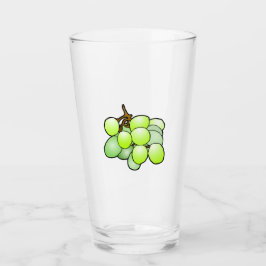 Vasos de vidrio de uvas
