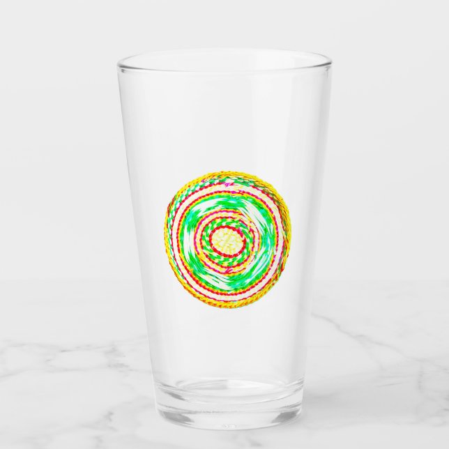 Vasos de vidrio estilo y diseño (Anverso)