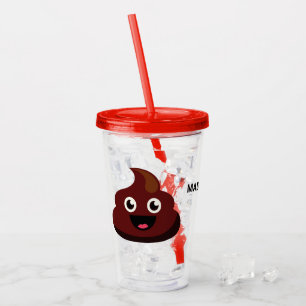 Vasos divertidos conocidos de encargo del impulso