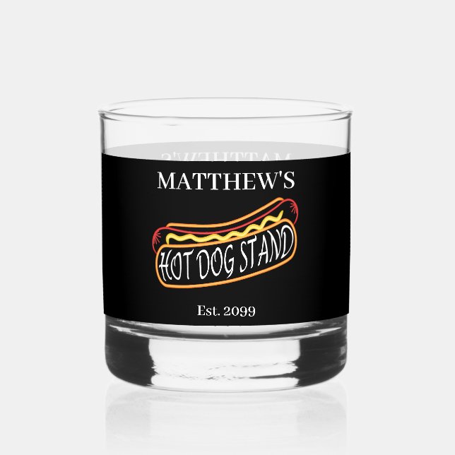 Vasos divertidos para puesto de hot dogs Rocks (Anverso)