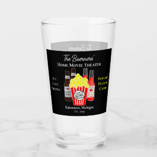 Vasos para cerveza y soda para cine en casa