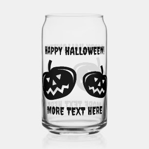 Vasos para fiestas de Halloween con cabezas de cal