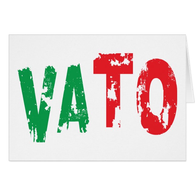 VATO (Anverso (Horizontal))