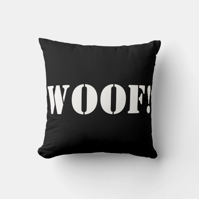 ¡Vaya! - almohada de lanzamiento decorativa (Anverso)