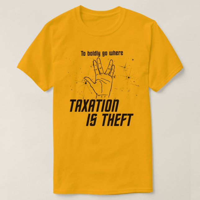 Vaya audazmente a donde están camiseta los (Diseño del anverso)