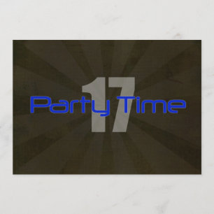 Vaya de fiesta invitación del cumpleaños del