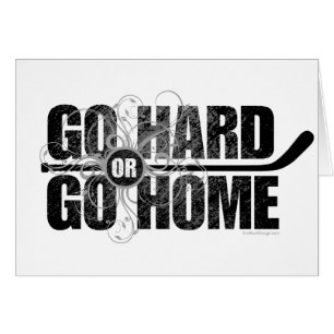 Vaya difícilmente o vaya a casa (el hockey)