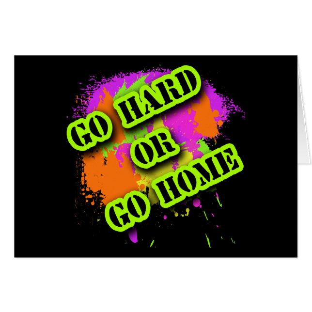 Vaya difícilmente o vaya a casa las camisetas (Anverso (Horizontal))