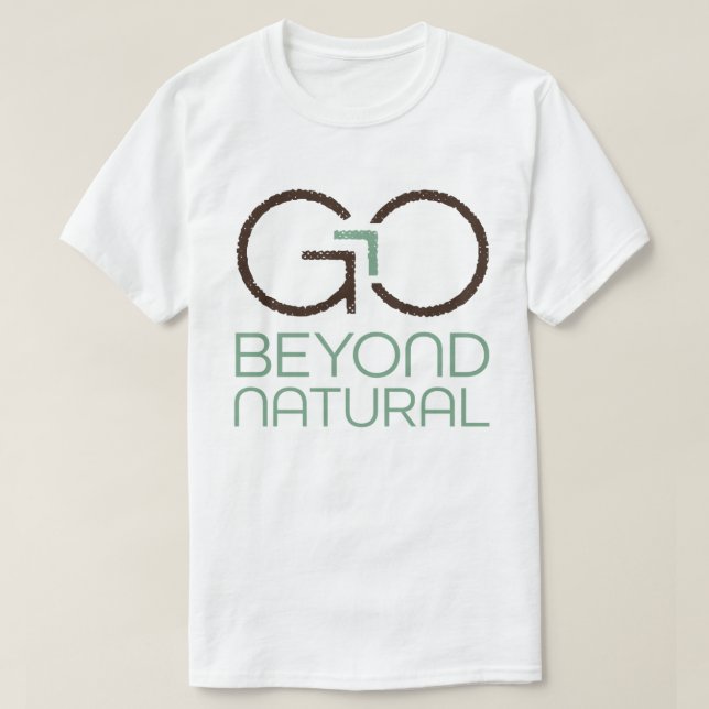 Vaya más allá de la camiseta natural (Diseño del anverso)