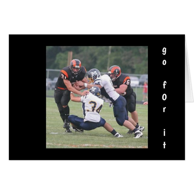 VAYA POR TI Y NUNCA DEJE LA TARJETA DE ALENTAMIENT (Anverso (Horizontal))