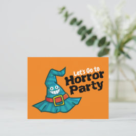 Vayamos a la tarjeta postal del Fiesta del horror