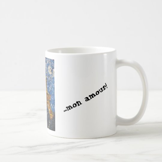 ¡Vayamos al amorío de París… lunes! taza