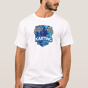 Ve a Karting Shirt. Tee de Carreras, camiseta con 