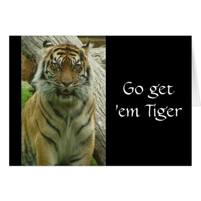 Ve a por ellos Tiger (Anverso (Horizontal))