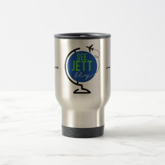 Vea la mosca de Jett - taza del viaje