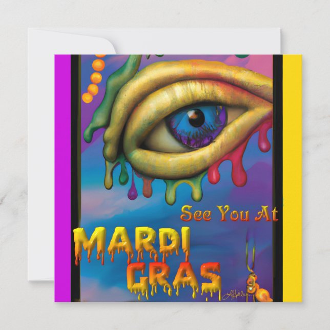 Vea Usted En Los Ojos De Mardi Gras (Anverso)
