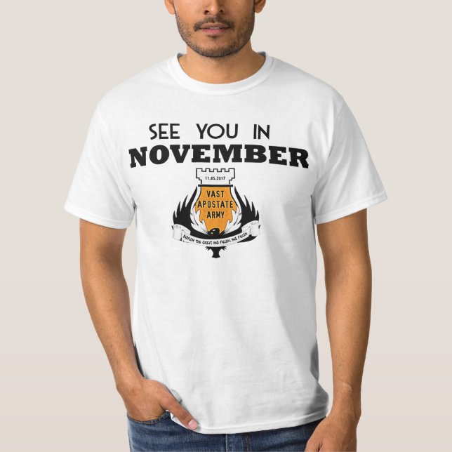 Véale en noviembre camiseta de VAA (Anverso)