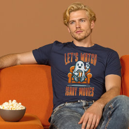Veamos películas aterradoras albergar la camiseta