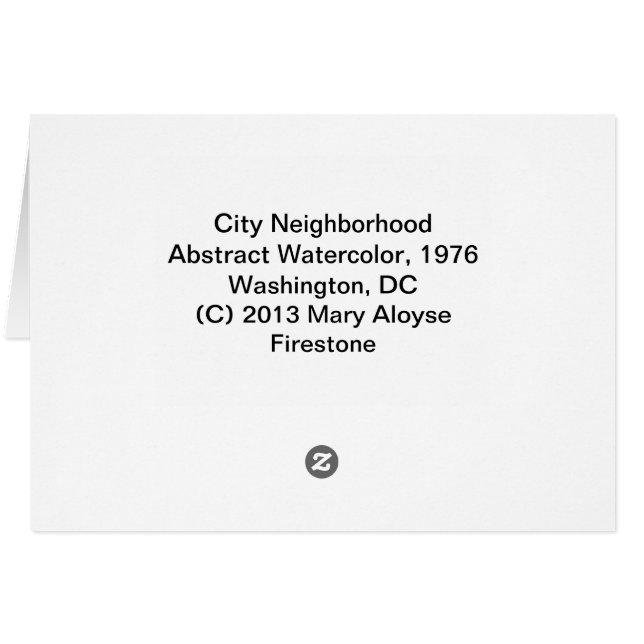 Vecindad de la ciudad (Reverso Horizontal)