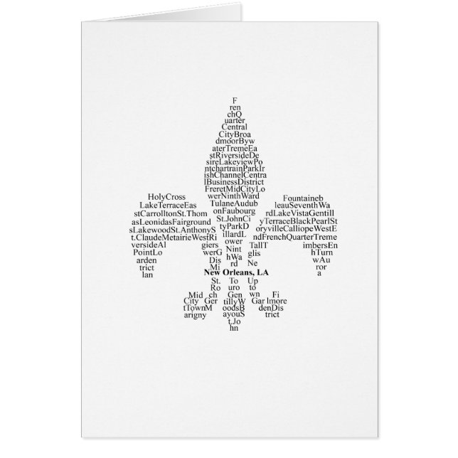 Vecindades de New Orleans (Frente)