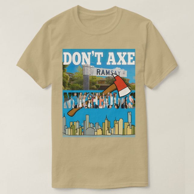 Vecinos no x protestan contra la camiseta (Diseño del anverso)