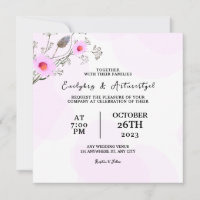 Vector de diseño de la invitación de la tarjeta de