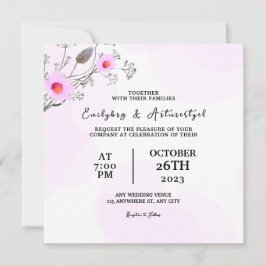 Vector de diseño de la invitación de la tarjeta de