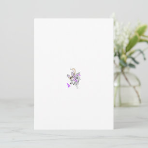 Vector de tatuaje de hadas de mariposa - Arte flor