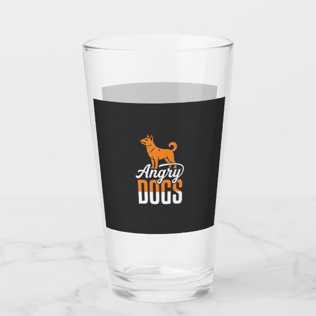 Vector Mascota Perros Enojados (Anverso)