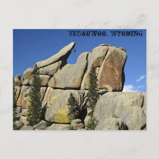 Vedauwoo, tarjeta postal Wyoming