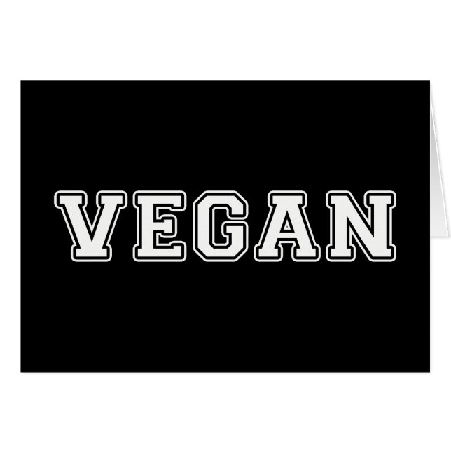 Vegan (Anverso (Horizontal))