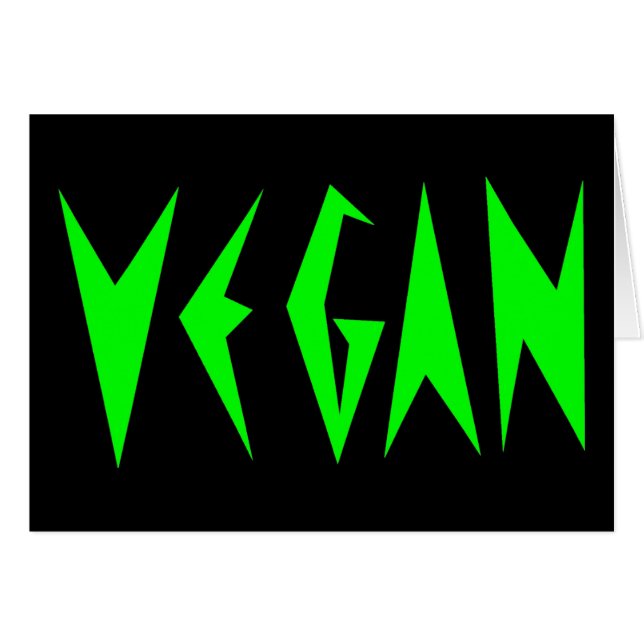 VEGAN (Anverso (Horizontal))