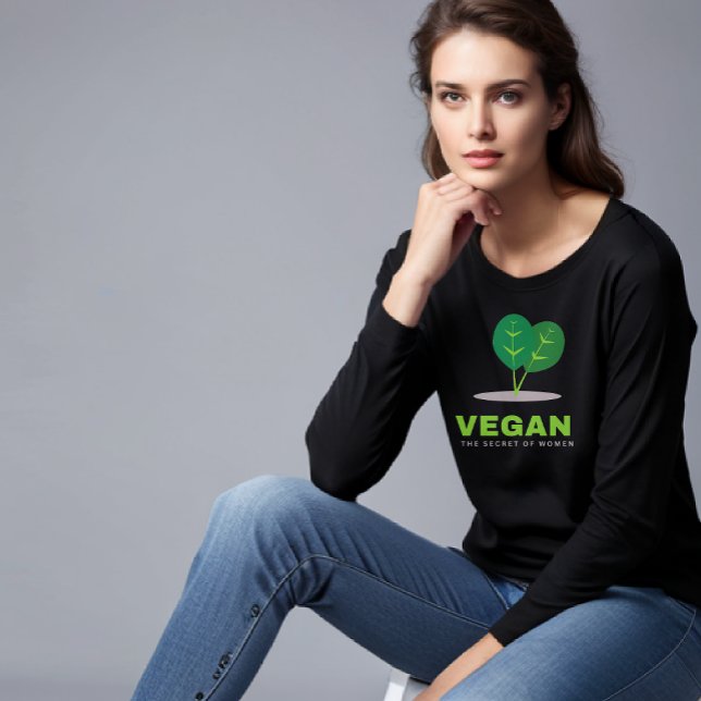 Vegan: El secreto de la camiseta femenina (Subido por el creador)