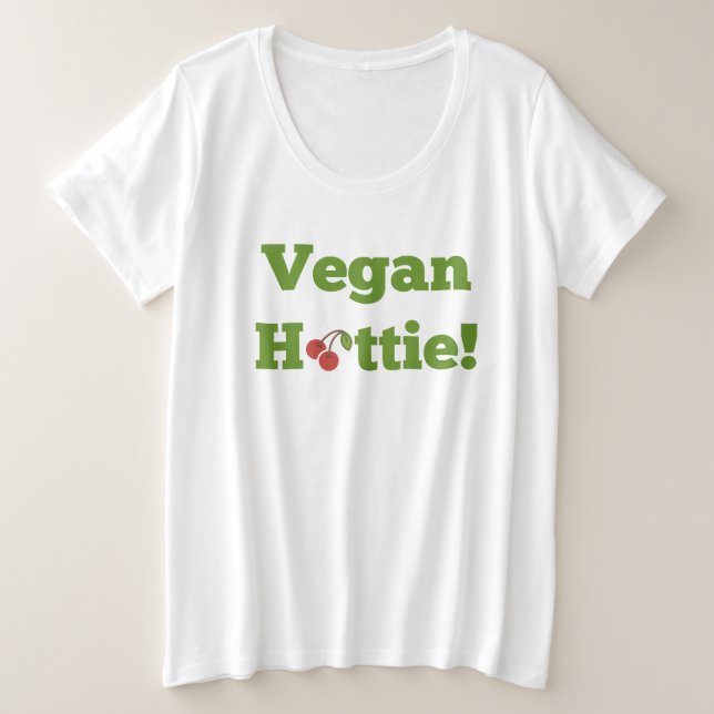 Vegan Hottie  (Anverso del diseño)